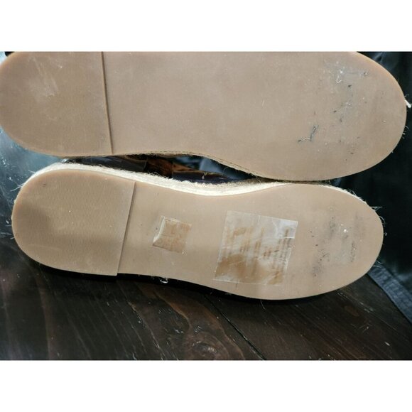 Madewell The Malia Espadrille Sandal In Leopard Calf Hair/Size 7 NWOB - Picture 8 of 10